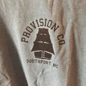 Provision company blue t shirt size small